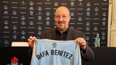 Rafa Benítez a Celta Vigo kispadján