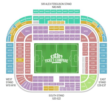 Az Old Trafford stadion makettje