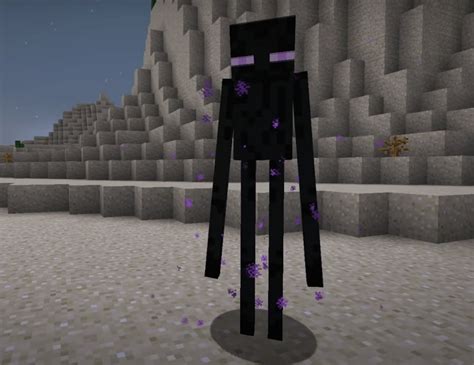 Enderman teleportál