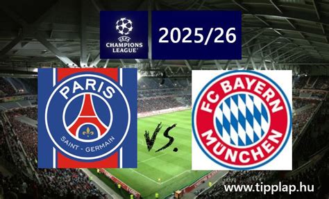 Bayern München és PSG játékosok összecsapása a Bajnokok Ligájában