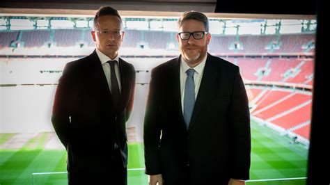 Szöllősi György, a Puskás-ügyek nagykövete a Puskás Arénában