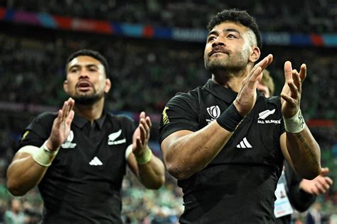 All Blacks játékosok egy mérkőzésen