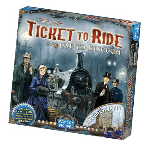 Technológiai kártyák a Ticket to Ride United Kingdom játékban