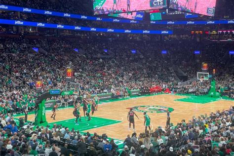 Boston Celtics mérkőzés a TD Gardenben