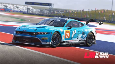 Ford Mustang LMGT3 autó