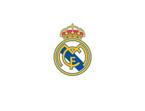 A Real Madrid emblémája egy hivatalos nyilatkozat hátterében