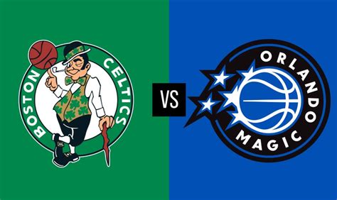 Boston Celtics és Orlando Magic logók egymás mellett