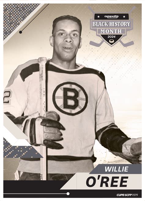 Willie O’Ree és az NHL történelmi fekete játékosainak tablóképét bemutató múzeumi installáció