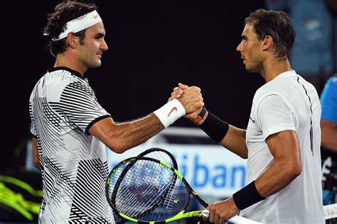 Roger Federer és Rafael Nadal a 2017-es Australian Open döntőjében