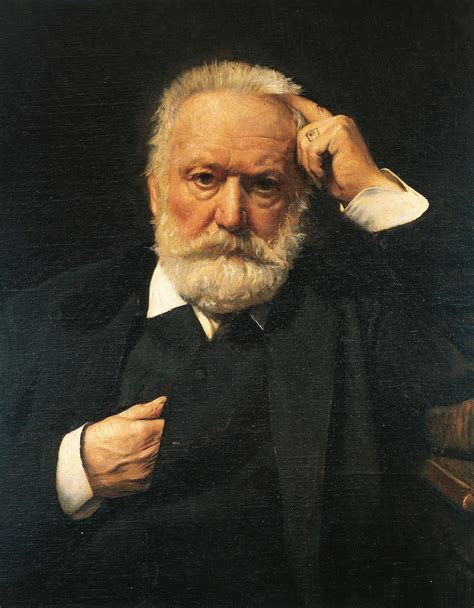 Victor Hugo portréja írás közben