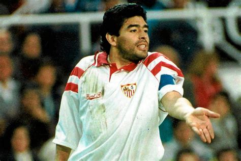 Diego Maradona a Sevilla FC színeiben