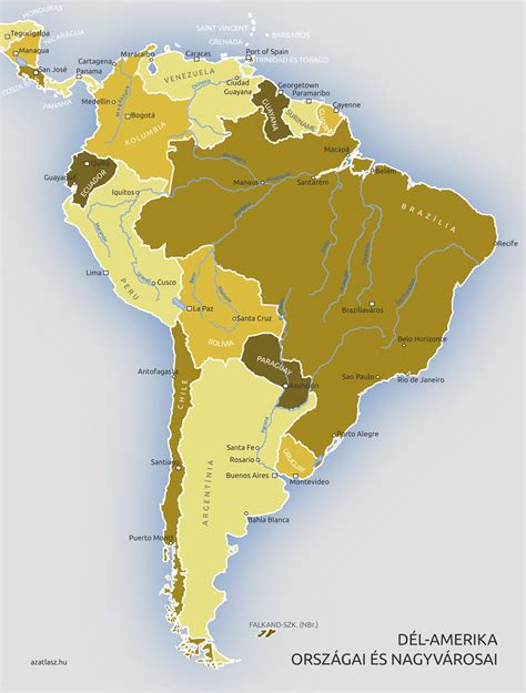 Dél-Amerika térkép foci vb selejtezőkkel