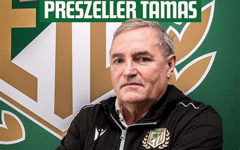 Preszeller Tamás, az ETO női csapatának vezetőedzője