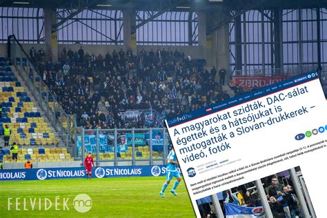 Slovan szurkolók a MOL Arénában