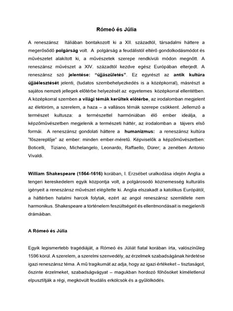 Horváth Tamás a Rómeó és Júlia produkciójában