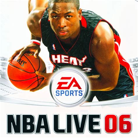 NBA Live 06 játék borítója, mint egy korábbi PC-s cím