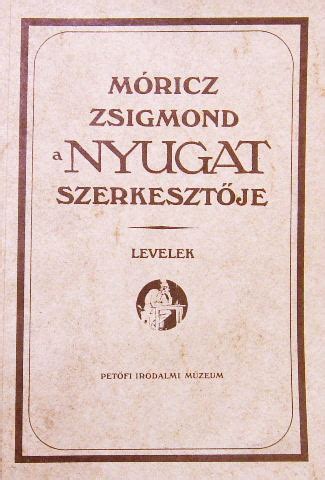 Móricz Zsigmond portréja a Nyugat folyóirat első megjelenésének idejéből