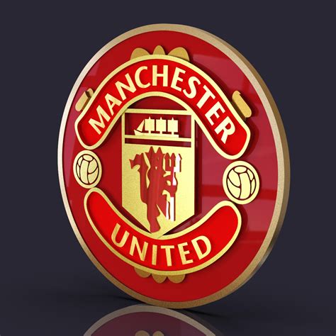 Manchester United címer 3D