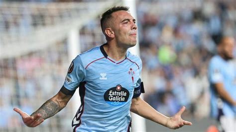 Iago Aspas gólöröme a Celta Vigo mezében