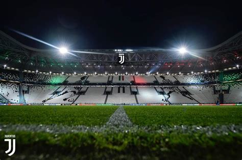 A Juventus stadionjának, az Allianz Stadium-nak látképe egy mérkőzés során