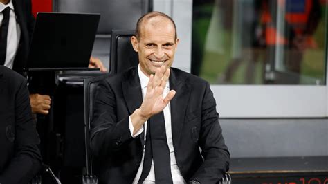 Massimiliano Allegri portréja edzői szerepben