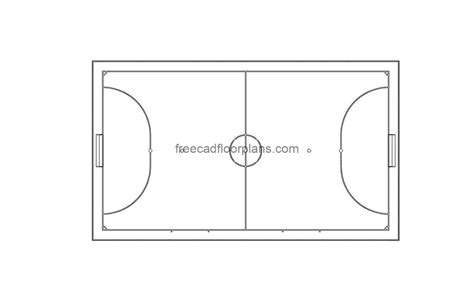 Futsal taktikai rajz