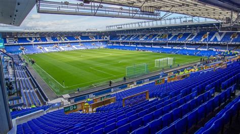 Légifelvétel a Goodison Parkról, Liverpoolban