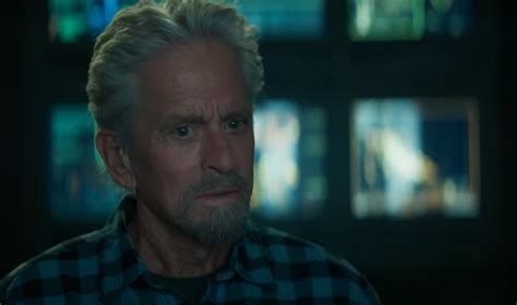 Michael Douglas Dr. Hank Pymként A Hangya című filmben
