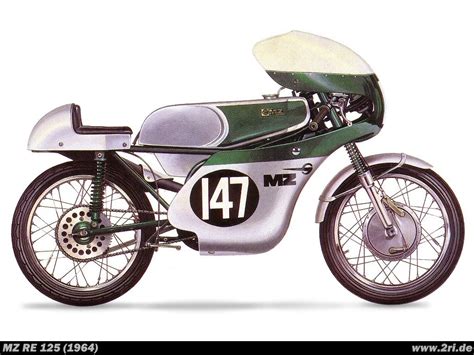 MZ 125 RE versenymotor