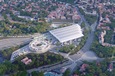 Látványterv az új klubházról és a fedett lelátóról