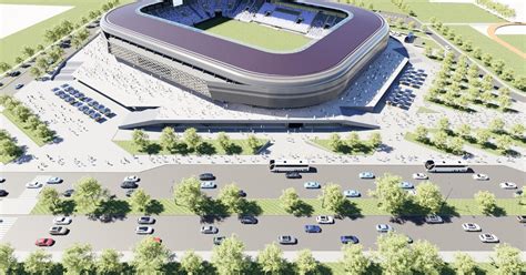 Egy modern stadion kiegészítő létesítményei