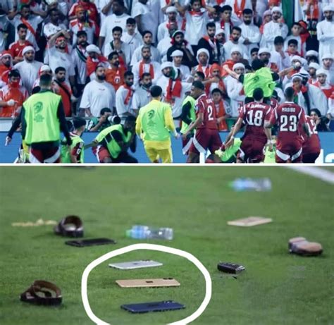 Iráni szurkolók az Egyesült Arab Emírségek elleni mérkőzésen