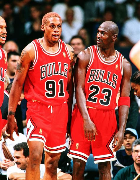 A 90-es évek legendás Chicago Bulls csapata akcióban