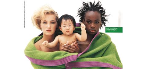 Oliviero Toscani által készített provokatív Benetton reklám