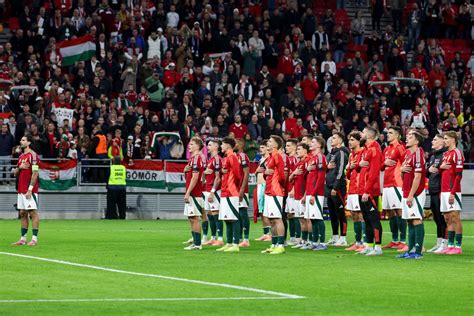 A telt házas Puskás Aréna lelátója a nyitómérkőzésen