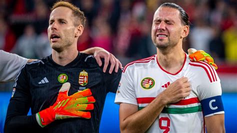 Szalai Ádám gólöröme a Puskás Arénában