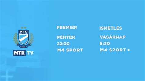 Az MTK sporttelepének látképe és a klub logója
