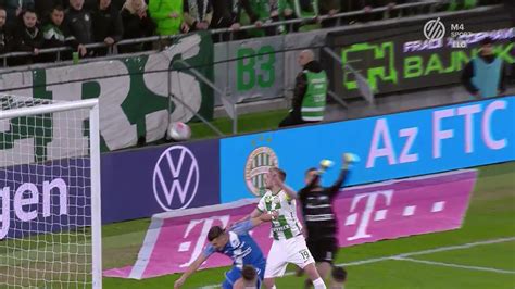 Archív felvétel egy MTK-Ferencváros mérkőzésről a múltból