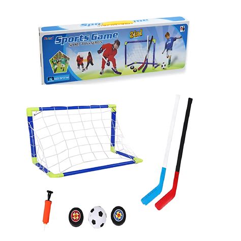 Floorball játékosok akcióban ütőkkel és labdával