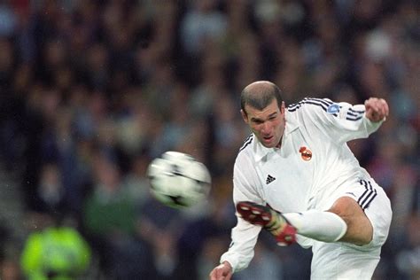 Zinédine Zidane a Real Madrid kispadján