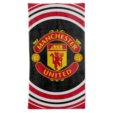 Manchester United logóval ellátott prémium törölköző
