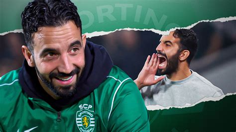 Rúben Amorim a Sporting Lisszabon edzőjeként