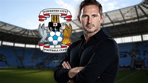 Frank Lampard a Coventry City edzőjeként a pálya szélén