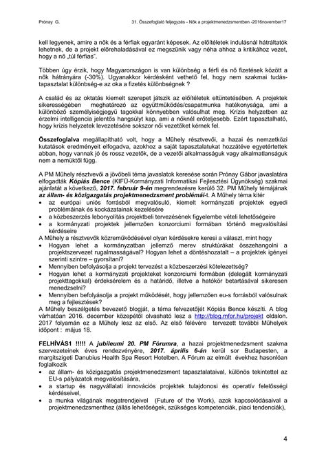 Informatikai Műhely tevékenységei