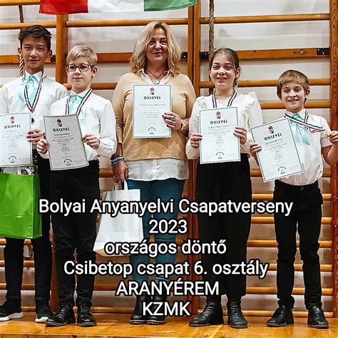 Csapatverseny éremátadó ünnepség
