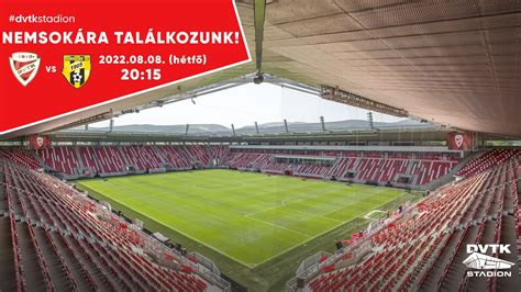 Szurkolói hangulat a Diósgyőri Stadionban