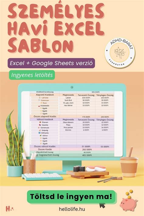 Excel sablon egy labdarúgó-torna eredményeinek megjelenítésével