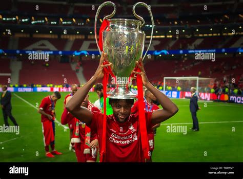 Liverpool szurkolók a Wanda Metropolitano Stadionban