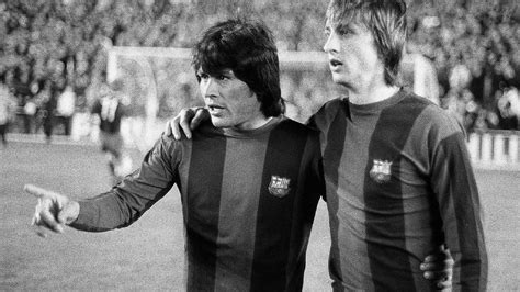 Johan Cruyff, Sotil és Neeskens a Camp Nouban 1974-ben