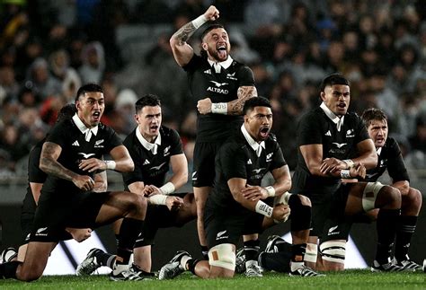 Az All Blacks Haka előadása